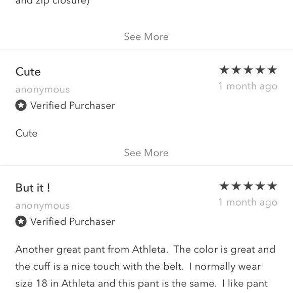 Black Athleta Cardiff Pants - Picture 6 of 8